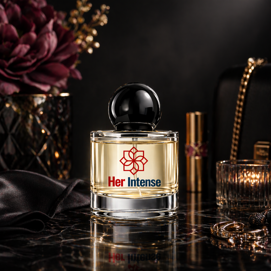 ENROSE Her Intense Eau de Parfum for Women, Long Lasting Luxury Fragrance with Jasmine Musk Strawberry, 30ml