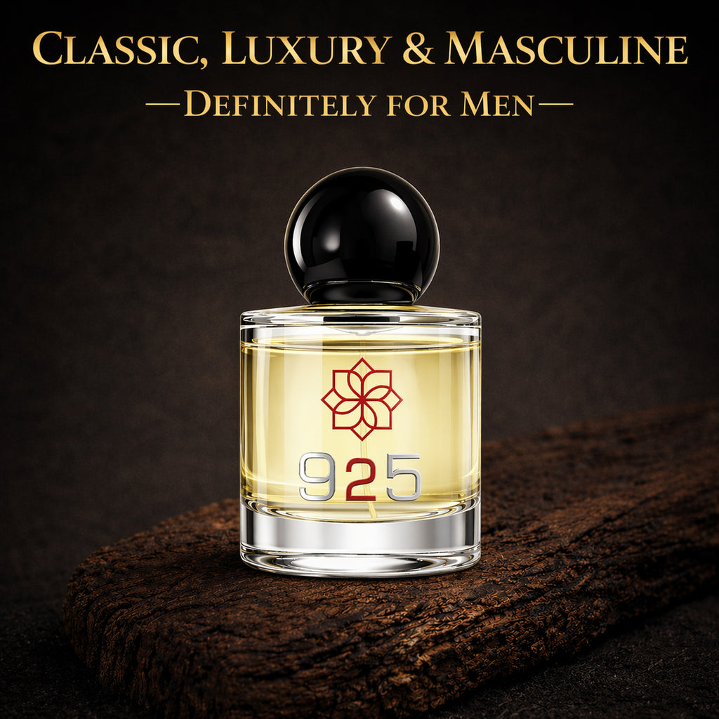 ENROSE 925 Luxury Eau de Parfum for Men, Long Lasting Fragrance, Fresh Bergamot Neroli Lavender Oud Citrus Woody, 30 ml