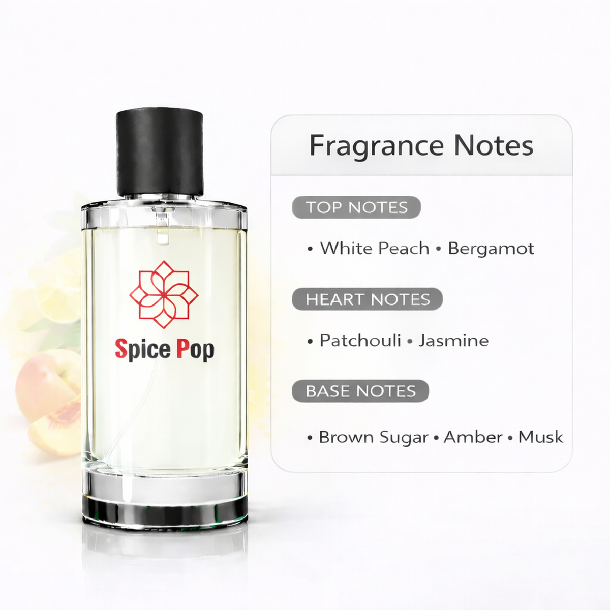 Enrose Spice Pop Unisex Eau de Parfum | Oriental Fragrance with Bergamot, Jasmine, Amber and Musk | Long Lasting Luxury Perfume | 50 ml | premium packaging | Nature inspired fragrance