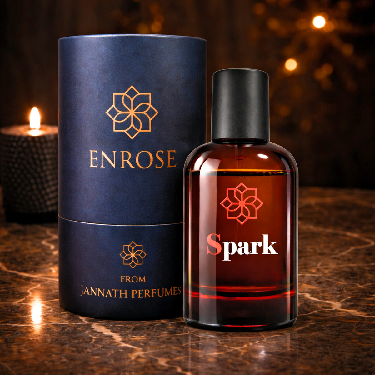 ENROSE Spark Luxury Unisex Perfume, Rich White Musk Notes, Premium Imported Fragrance, Long Lasting EDP, 100 ml