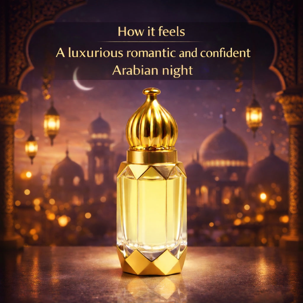 ENROSE AQSA premium fragrance oil | Woody Floral Unisex Fragrance, Powdery Citrus Fruity Scent, 6ml, Premium Gift