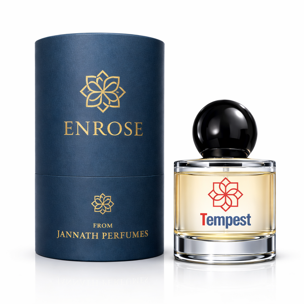 ENROSE Tempest Eau de Parfum for Men, Aquatic Fresh Fragrance, Sea Water, Lavender, Sandalwood Notes, 30ml